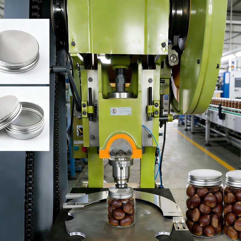 شاہ بلوط تھریڈڈ ٹوپی پروڈکشن لائن