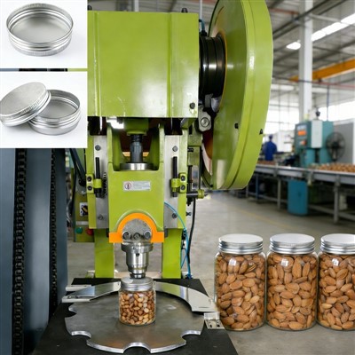 بادام تھریڈڈ کیپ پروڈکشن لائن