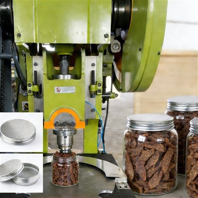 بیف جرکی تھریڈڈ کیپ پروڈکشن لائن