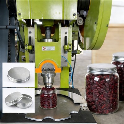 کرینبیری تھریڈڈ کیپ پروڈکشن لائن