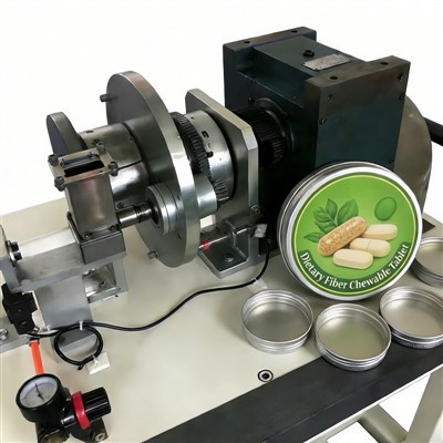 غذائی فائبر چیوبل ٹیبلٹ میٹل باکس پروڈکشن لائن