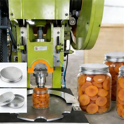 خشک خوبانی تھریڈڈ ٹوپی پروڈکشن لائن