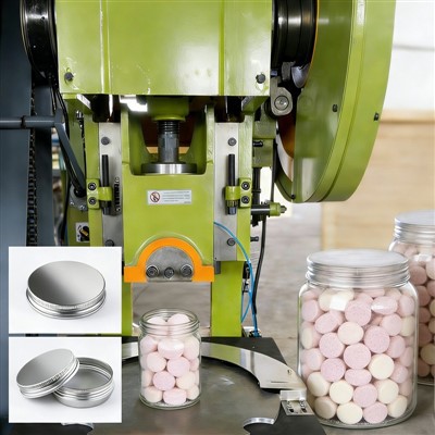 Effervescent ٹیبلٹ تھریڈڈ کیپ پروڈکشن لائن