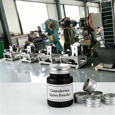 گانوڈرما سپور پاؤڈر تھریڈڈ کیپ پروڈکشن لائن