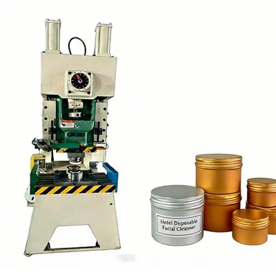 ہوٹل ڈسپوزایبل فیشل کلینزر میٹل باکس پروڈکشن لائن